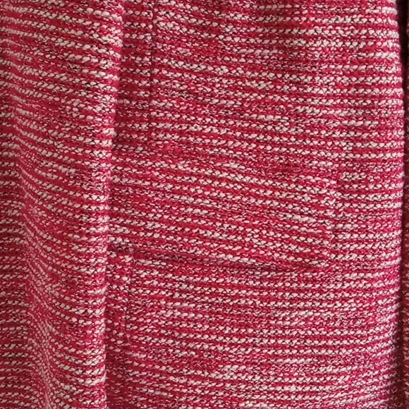 Talbots Vintage Red Open  Blazer / Sweater - Picture 7 of 8